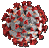 Covid-19 virus rendered by CDC