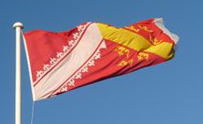 Flag Alsace 1949–2008