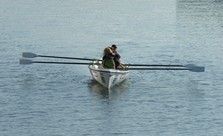 Rowing in Aberystwyth
