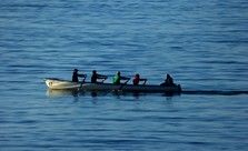 Rowing in Aberystwyth