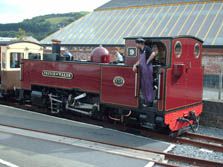 Stream Train at Aberystwyth