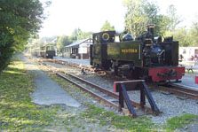 Stream Train at Devils Bridge