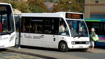 Bus T21 Aberystwyth Tregaron