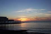 Aberystwyth Pier at Sunset