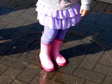 Wellie Walk at Aberystwyth