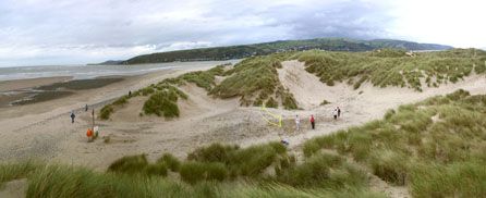 ynyslas Dunes and Beach
